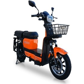 Resim MOTOLUX Piton Elektrikli Scooter Turuncu 