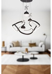 Resim Tt307-3tpl-sy Tt Aydınlatma Mat Siyah 3 Toplu 3 Renk Modüllü Led Siyah 