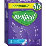 Resim Molped Nefes Alan Koruma Parfümsüz Ped Normal 40lı 