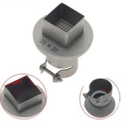 Resim Springsun Bga Isı Fön Ucu, Kuzey-güney Köprü Gerekli Gerekli Tamiri İçin Krom Bakır-titanyum Alaşımlı, 20x20mm Ağlı Tasarım 