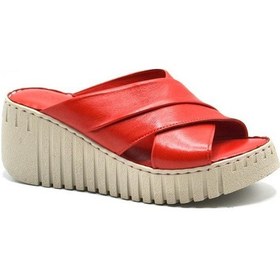 Resim Venüs 24340252 Dolgu Taban Kadın Deri Terlik 001 