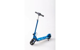 Resim ModaOnn Mini Bonito Çocuk Katlanabilir, LED Işıklı, Amortisörlü Elektrikli Scooter – Ayarlanabilir Direksiyonlu!”(Dizlik ve Dirseklik Hediyedir) 