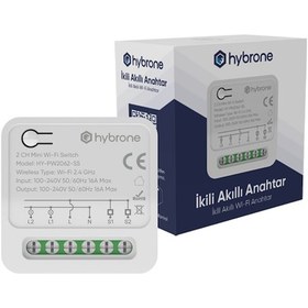 Resim Hybrone İkili Akıllı Röle, Wi-fi Anahtar 