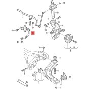 Resim Steldalar Sol Ön Far Seviye Sensörü 5Q0412521C Audi Seat Skoda Vw Passat 2015-2018 Süspansiyon Gövde Yükseklik Sensörü (Yurt Dışından) 