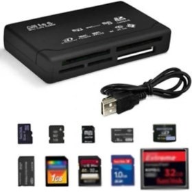 Resim NHR Çoklu Kart Okuyucu Compact Tf Micro Sd Mmc M2 Ms Xd Tf USB 2.0 