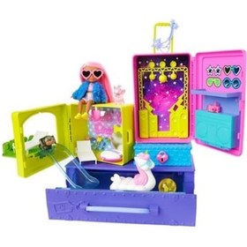 Resim Barbie Extra Mini Ve Hayvan Dostları'Nın Seyahat Maceraları Hdy91 
