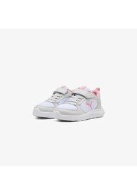Resim Puma 400580 08 Fun Racer 2 Ac+ Ps Beyaz-gri-pembe Çocuk Spor Ayak Beyaz 