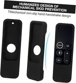 Resim Hemobllo Tv Bağlar 1 Bilgisayar uzaktan kumanda kutusu tv uzaktan tutucu silikon kapak uygun kapak kaymaz uzak şık uzaktan kapak yıkanabilir kılıf Silikon kılıf 4k Silika jeli 