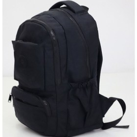 Resim Sevimli Peluş Figürlü Günlük Kadın Sırt Çantası Şık, Kullanışlı, Okula Ve Seyahate Uygun Yeni Sezon Siyah 