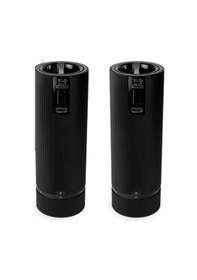 Resim Peugeot Night Electric Duo Line Elektrikli Karabiber Ve Tuz Değirmeni Siyah 