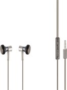 Resim 0153 Mikrofonlu Kablolu Kulak İçi Kulaklık Gümüş MF Product