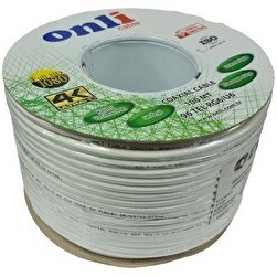 Resim Onli RG6U6 96 Tel 100 Metre Beyaz Anten Kablosu 