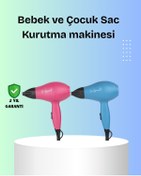 Resim teknodayım Bebek Dostu Mini Fön – Statik Elektrik Azaltıcı Anion Teknolojisi 