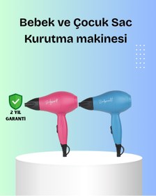 Resim teknodayım Bebek Dostu Mini Fön – Statik Elektrik Azaltıcı Anion Teknolojisi 