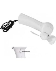 Resim Pilli El Fanı | Taşınabilir Mini El Vantilatörü | Boyun Askılı Portatif Serinletici Fan | Sessiz, Hafif ve Güçlü Üfleme 
