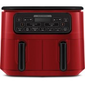 Resim Karaca Air Pro Cook Duo Köz Xxxl 4+4 Litre Airfryer Ruby 8 Kişilik 