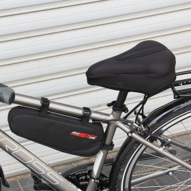 Resim Ergonomik Bisiklet Sele Kılıfı Siyah 