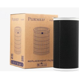 Resim Purmed Xiaomi Mi 1 / 2H / 2S / 3H / 3C / Pro / 4 Hava Temizleyici HEPA Filtre İçine Uyumlu Ekstra Karbon İç Filtre - Yedek Kartuş 