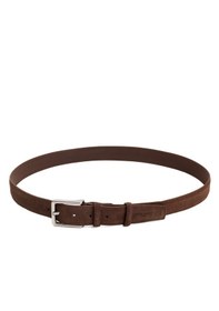 Resim Pierre Cardin Suet Deri Erkek Kemer En 3,5 Cm Pc-1009 Kahve - Suet 