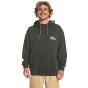 Resim QUIKSILVER ERKEK SWEATSHIRT Apog Heritage Yeşil Kapüşonlu 