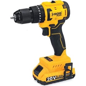 Resim Sgs 5530 20 V 2 Ah Çift Akülü Darbeli Matkap Seti 