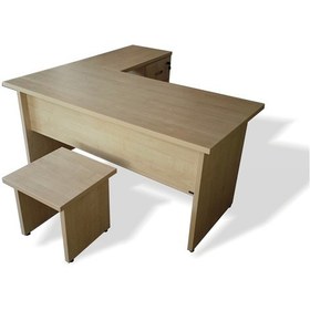 Resim Burovena Vena Oscar Sehpalı L Ofis Çalışma Masası 