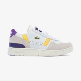 Resim Lacoste T-Clip Kadın Beyaz Sneaker 