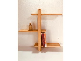 Resim Kzy Ahşap Modern Raf 