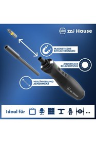 Resim wiha Zai Hause Elektirkli Şarjlı Tornavida Seti, (EV TİPİ) 11 Parça. 