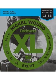 Resim Daddarıo Exl117 11-56 Elektro Gitar Teli 