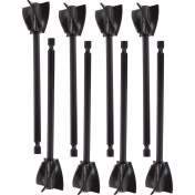 Resim Praise6 Reçine Mikser Kürekleri, Güçlü Karıştırma Için Epoksi Mikser Aparatı, Tekrar Kullanılabilir Boya Mikseri, Boya Karıştırıcı Matkap Aparatı B (Yurt Dışından) 