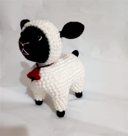 Resim El Örgüsü Amigurumi Pamuk Kuzu 