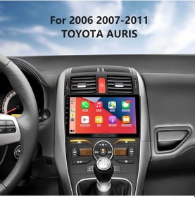 Resim Toyota Aurıs 2006-2011 Uyumlu Multimedya Navigasyon Usb Kamera Carplayer 4 Ram 