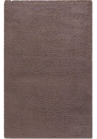 Resim Tuğra Rixos Home Loft Kahve Yumuşak Halı 80X140 Cm 