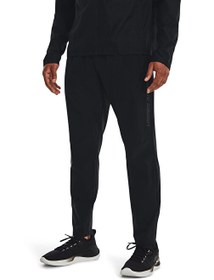 Resim Under Armour 1376800-001 UA STORM RUN PANT Siyah Lastikli Bel Bol Kesim Erkek Eşofman Altı 