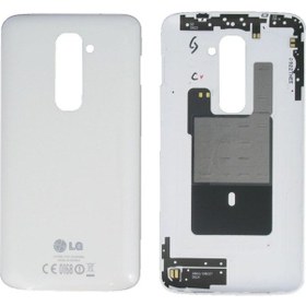 Resim Gmr LG Uyumlu G2 D802 Arka Pil Kapağı - Beyaz 