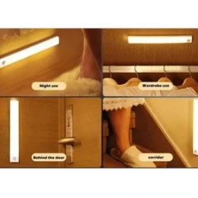 Resim Hubstein Dokunmatik Sensörlü Tüp Ledli Şarjlı Sarı LED Auto Mod Dolap Içi, Koridor, Tezgah Altı 50 cm 