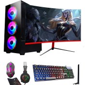 Resim Ramtech Gaming RG505-029 R5 5500 32GB Ram 256GB SSD 1TB HDD GT730/4GB 23,6inç Oyuncu Bilgisayarı 