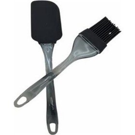 Resim Pastaland Saydam Hamur Yumurta Fırça Spatula Takım 