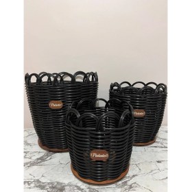 Resim Raddan Core Raddancore Premium Üçlü Patateslik/patates Sepeti Seti 