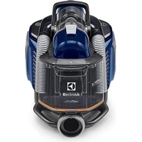 Resim Ala Store EUFC81DB Ultraflex Torbasız Elektrikli Süpürge | 12 M Erişim Mesafesi, Kolay Boşaltılabilir Toz Haznesi, Motion Control Sistemi, Yıkanabilir Hijyen Filtresi | Turbo Cyclonic Technology 