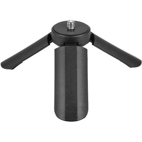 Resim Springsun Plastik Mini Tripod, 1/4 Vida Bağlantısı, Telefon-kamera-stabilizer Uyumlu, 1kg Yük Kapasitesi, Sıkışır, Siyah Siyah 
