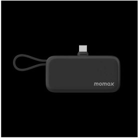 Resim Momax Ip130d Power Mini 5000mah Dahili Katlanabilir Usb Siyah 