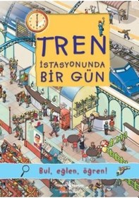 Resim Tren İstasyonunda Bir Gün - Olivia Brookes - İş Bankası Kültür Yayınları 