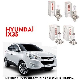 Resim HYUNDAİ İX35 2010-2013 ARASI ÖN UZUN-KISA 4 LÜ FAR AMPÜLÜ TAKIMI BOSCH 