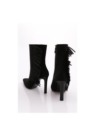 Resim Dgn 5281 Kadin Topuklu Bot 5281-1748-R1680 Siyah 