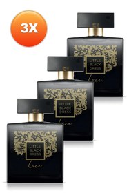 Resim Avon Little Black Dress Lace Kadın Parfüm Edp 50 Ml. Üçlü Set 