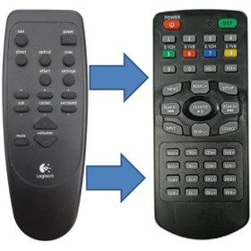 Resim DST Logitech Z-5500 Ses Sistemi Kumandası 