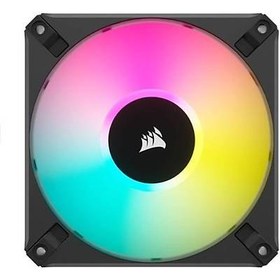 Resim CORSAIR AF ELITE SERİES AF120 RGB ELITE 120MM FLUİD DYNAMİC RGB FAN WİTH AİRGUİDE SİNGLE PACK 