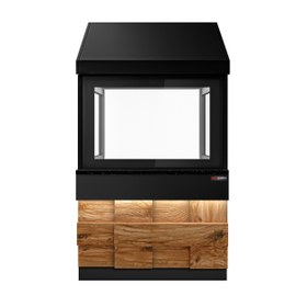 Resim Odun Kömürü Izgarası için Ara Tezgah TORONTO - 1100 mm - Siyah Granit Çalışma Tezgahı 